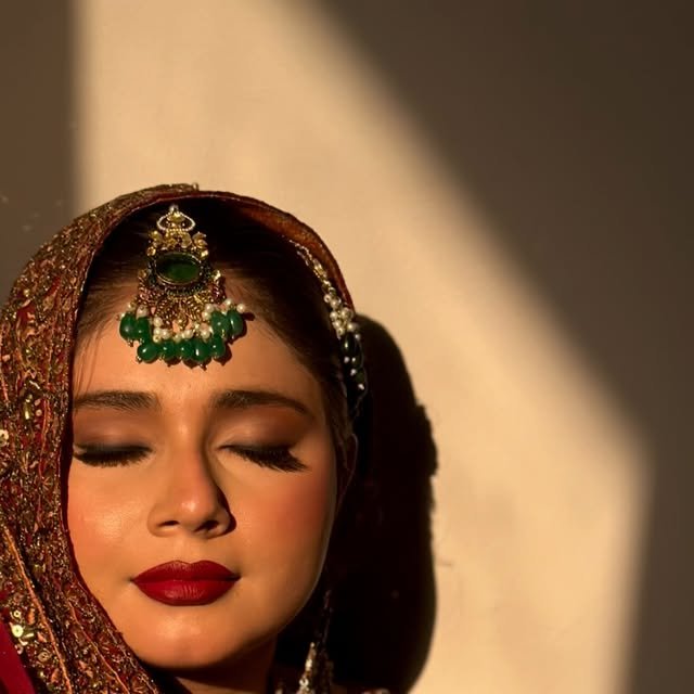 Bridal makeup by Manal Khan - Professional makeup artist in Karachi